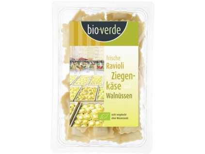Ravioli s kozím syrom čerstvé 250g BIO VERDE