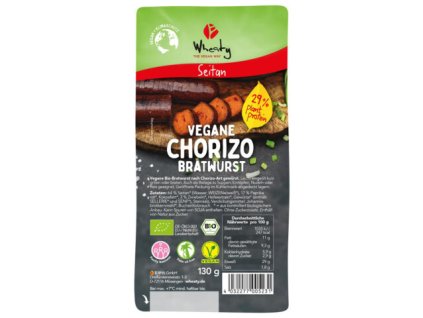 Chorizo klobáska vegan 130g BIO Topas