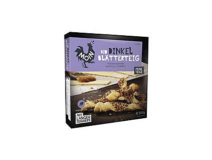 Cesto lístkové špaldové mrazené 300g BIO Moin
