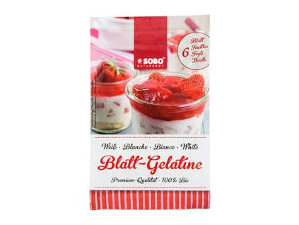 Želatína 10g BIO SOBO