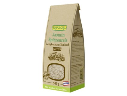 Ryža jasmínová celozrnná 500g Rapunzel