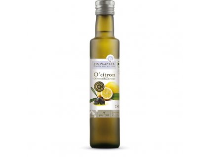 Olej olivový s citrónom 250ml BIO Planete