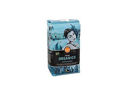 Káva Organico bezkofeínová zrnková 500g BIO EZA