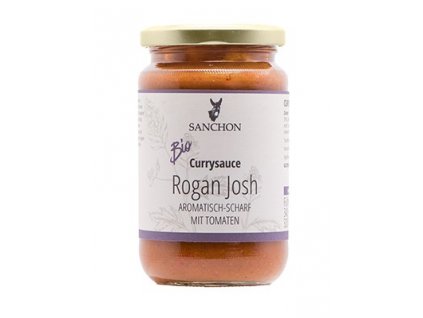 Omáčka Rogan Josh Curry 350ml BIO SANCHON