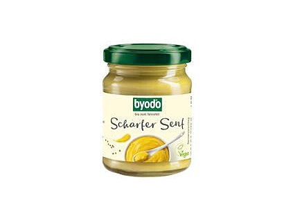 Horčica ostrá 125ml BIO BYODO