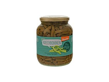 Fazuľa struky nakladané 690g Demeter BIO NUR PUUR