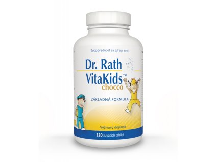 VitaKids chocco 120 žuvacích tabliet Dr.Rath