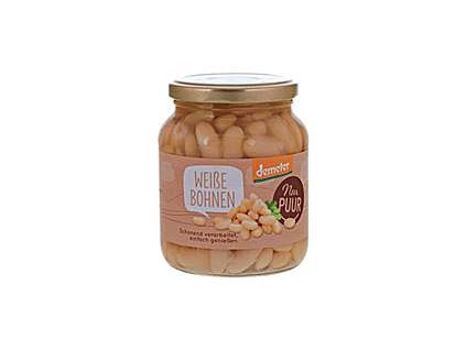 Fazuľa biela nakladaná 350g Demeter BIO NUR PUUR