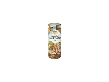 Párky Frankfurtské v skle 250g BIO OKO