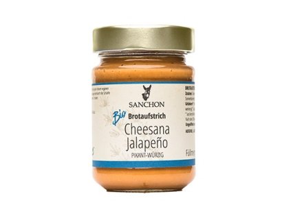 Nátierka Cheesana Jalapeno 170g BIO SANCHON