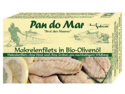 Makrela filet v olivovom oleji 120g PAN DO MAR