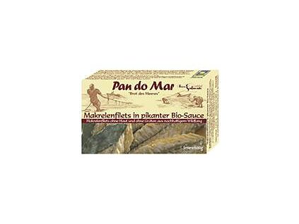 Makrela filet v pikantnej omáčke 120g PAN DO MAR