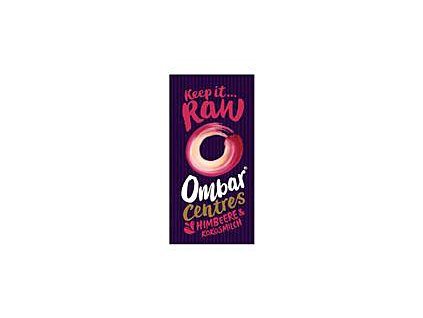 Čokoláda raw maliny-kokosové mlieko 35g BIO OMBAR