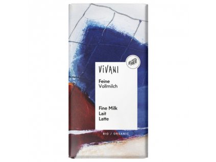 Čokoláda mliečna 80g BIO VIVANI