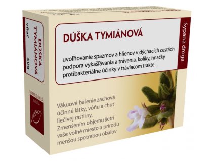 Čaj Dúška tymiánová vňať sypaný 50 g Hanus