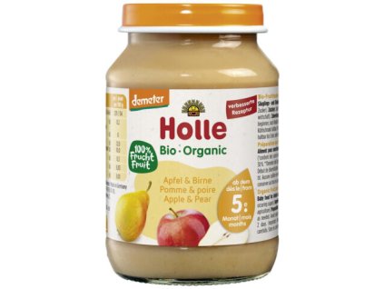 Výživa detská jablko -hruška 190g Demeter BIO HOLLE