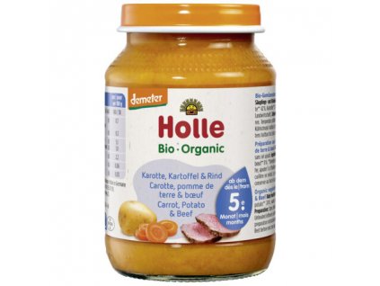 Výživa detská mrkva, zemiaky, hovädzie 190g Demeter BIO HOLLE