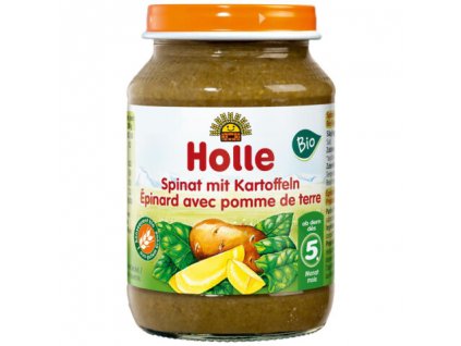 Výživa detská špenát, zemiaky 190g BIO HOLLE