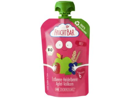 Kapsička jahoda, čučoriedka, jablko, špalda, raž 100g