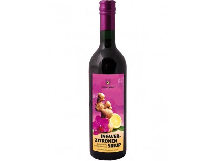 Sirup zázvor - citrón 500ml BIO SONNENTOR
