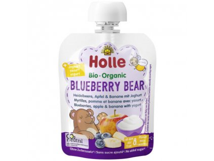 Kapsička čučoriedkový medvedík 85g BIO HOLLE
