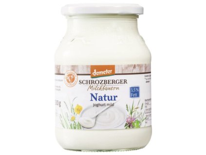 Jogurt biely jemný 500g Demeter BIO SCHROZBERGER