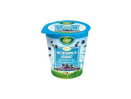 Jogurt kozí čučoriedkový 125g BIO LEEB