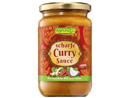 Omáčka curry ostrá 330g BIO RAPUNZEL
