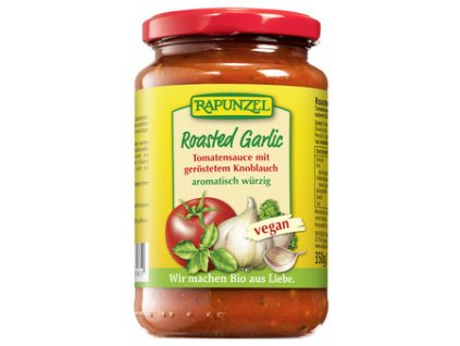 Omáčka paradajková s peč. cesnakom 350g BIO RAPUNZEL