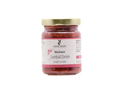 Omáčka Sambal Oelek 125g BIO SANCHON