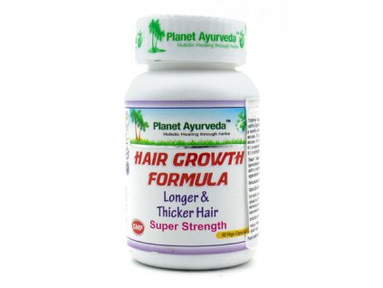 Hair Growth Formula 60 veg kapslí 500mg Planet Ayurveda