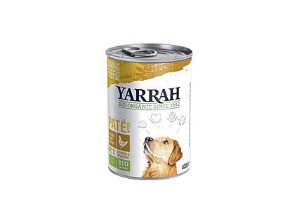 Krmivo pre psov kura paštéta 400g BIO YARRAH