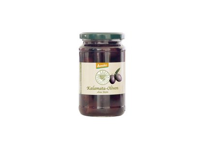 Olivy Kalamata bez kôstok 315g BIO IL CESTO
