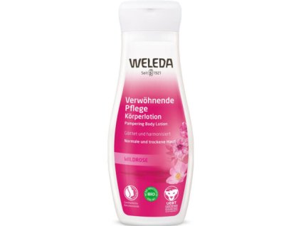 Telové mlieko divá ruža 200ml BIO WELEDA