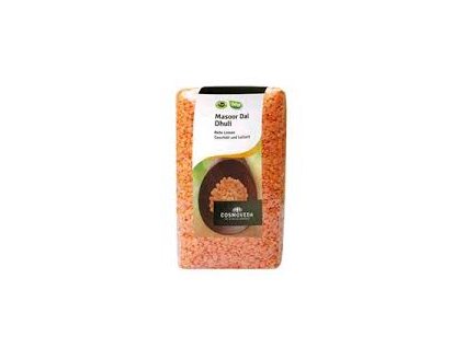 Šošovica červená 500g BIO COSMOVEDA