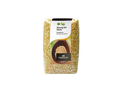Fazuľa Mungo Dal Dhuli 500g BIO COSMOVEDA