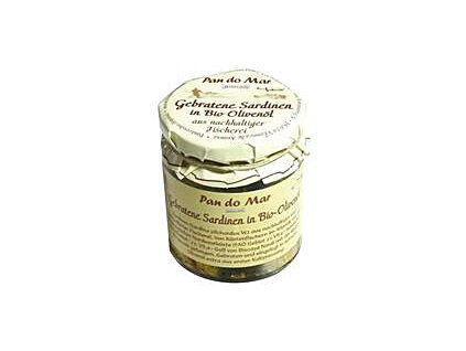 Sardinky pečené v bio olivovom oleji 250g PAN DO MAR