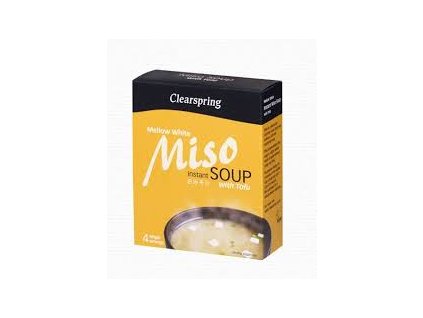 Polievka MISO instantná biela s tofu 40g BIO CLEARSPRING