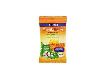 Pastilky Manuka echinacea - propolis 22g