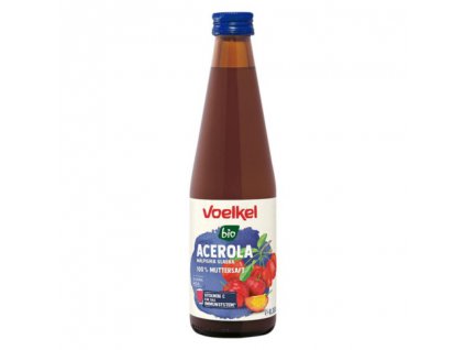 Šťava acerola 100% 330ml BIO VOELKEL