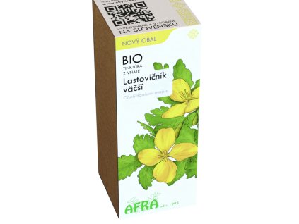 Tinktúra lastovičník väčší 50ml AFRA