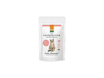 Kapsička pre mačky - losos 85g BIO DEFU