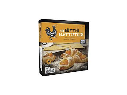 Cesto lístkové maslové mrazené 300g BIO Moin