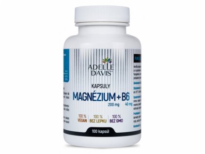 Magnézium+B6 100kapsúl Adelle Davis