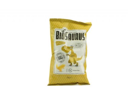 Chipsy Biosaurus syrové 50g BIO