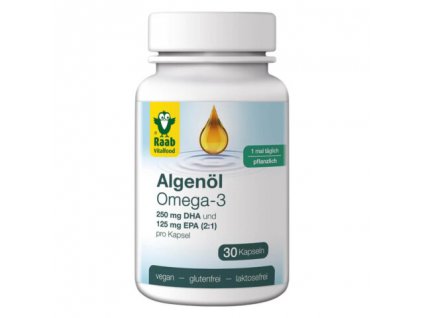 Olej z morských rias omega 3 BIO RAAB 30 kapsúl