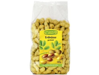 Arašidy nelúpané pražené 500g BIO RAPUNZEL