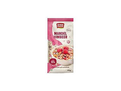 Muesli mandle - maliny 375g BIO ROSENGARTEN