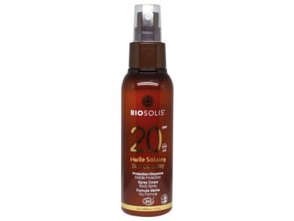 Olej na opaľovanie v spreji  SPF 20 100ml BIO BIOSOLIS
