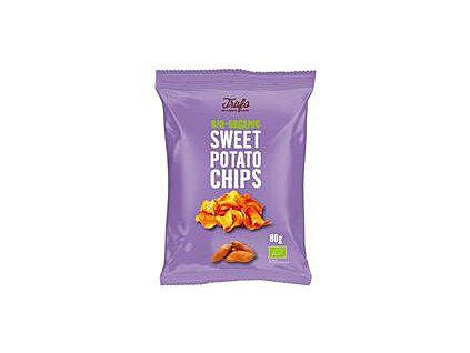 Chipsy zo sladkých zemiakov  80g BIO TRAFO